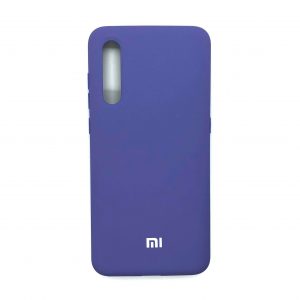 Оригинальный чехол Silicone Cover 360 с микрофиброй для Xiaomi Mi 9 (Светло-фиолетовый)