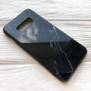 TPU+Glass чехол Luxury Marble с мраморным узором для Samsung G970 Galaxy S10e (Черный) 21144