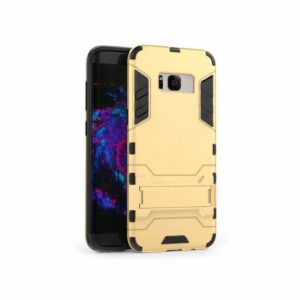 Ударопрочный чехол Transformer с подставкой на Samsung G950 Galaxy S8 (Золотой)