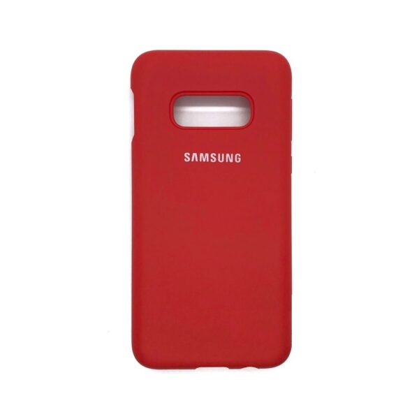 Чохол Silicone Cover для Samsung G970 Galaxy S10e Red