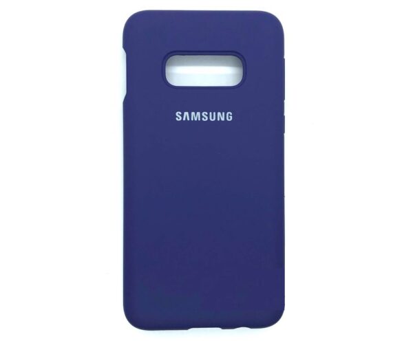 Оригинальный чехол Silicone Cover 360 с микрофиброй для Samsung G970 Galaxy S10e (Purple)