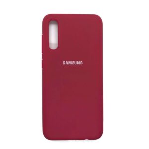 Оригинальный чехол Silicone Cover 360 с микрофиброй для Samsung Galaxy A50 2019 (A505) / A30s 2019 (A307) (Hot Pink)