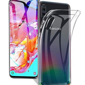 Прозрачный силиконовый TPU чехол для Samsung A70 2019 (A705)