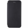 Кожаный чехол-книжка 360 с визитницей для Samsung Galaxy M51 – Черный