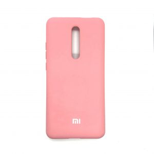Оригинальный чехол Silicone Cover 360 с микрофиброй для Xiaomi Redmi K20 / K20 Pro / Mi 9T / Mi 9T Pro (Розовый)