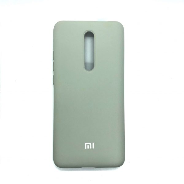 Оригинальный чехол Silicone Cover 360 с микрофиброй для Xiaomi Redmi K20 / K20 Pro / Mi 9T / Mi 9T Pro (Серый)