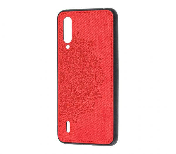 TPU+Textile чехол Mandala с 3D тиснением для Xiaomi Mi A3 (Cc9e) (Красный)