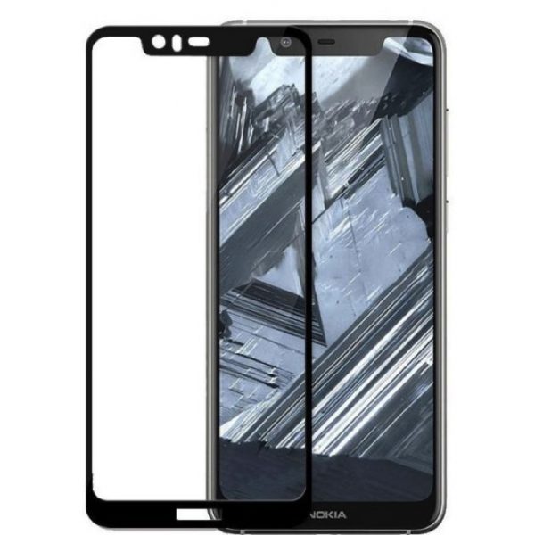 Захисне скло Full Cover для Nokia 5.1 Plus / Nokia X5 Black