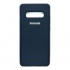 Оригинальный чехол Silicone Cover 360 с микрофиброй для Samsung S10 Plus (G975) (Midnight Blue)