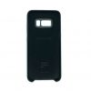 Оригинальный чехол Silicone Case с микрофиброй для Samsung G950 Galaxy S8 (Черный) 23050