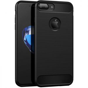 Cиликоновый TPU чехол Slim Series для Iphone 7 Plus / 8 Plus (Черный)