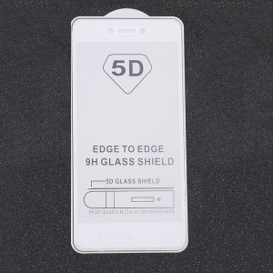 Защитное стекло 5D Full Glue Cover Glass на весь экран для Xiaomi Redmi 4x – White