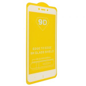 Защитное стекло 9D Full Glue Cover Glass на весь экран для Xiaomi Redmi 4x – White