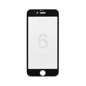 Защитное стекло 4D Full Glue Cover Glass на весь экран для Iphone 6 / 6s – Black