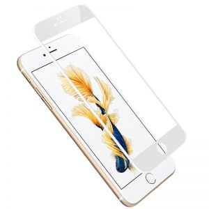 Защитное стекло 3D (5D) Full Glue Armor Glass на весь экран для Iphone 6 / 6s – White