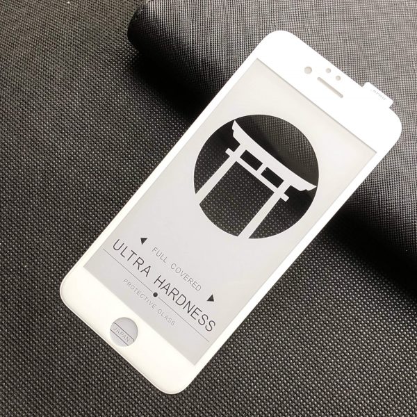 Защитное стекло 5D Japan HD ++ на весь экран для Iphone 6 / 6s – White