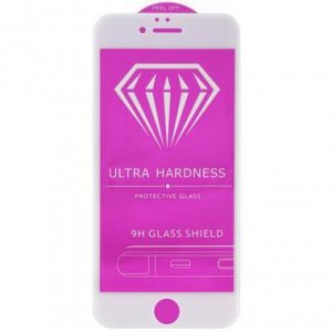 Защитное стекло 5D Japan HD Diamond на весь экран для Iphone 6 / 6s – White