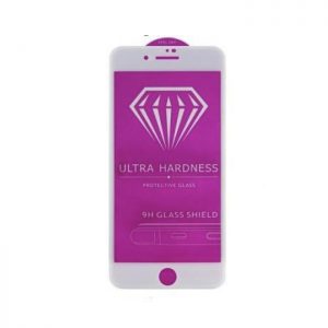 Защитное стекло 5D Japan HD Diamond на весь экран для Iphone 7 / 8 / SE (2020) – White