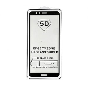 Защитное стекло 5D Full Glue Cover Glass на весь экран для Huawei Honor 7x – Black