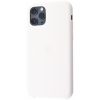Оригинальный чехол Silicone Case с микрофиброй для Iphone 11 Pro – Ivory white