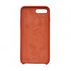 Оригинальный чехол Silicone Case с микрофиброй для Iphone 7 Plus / 8 Plus №18 (Orange) 26580