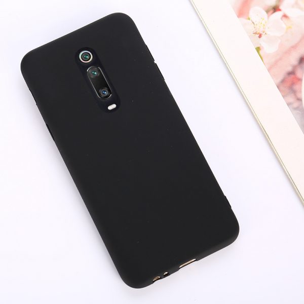 Матовый силиконовый (TPU) чехол для Xiaomi Redmi K20 / K20 Pro / Mi 9T / Mi 9T Pro (Черный)