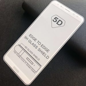 Защитное стекло 5D Full Glue Cover Glass на весь экран для Huawei Mate 10 Lite – White