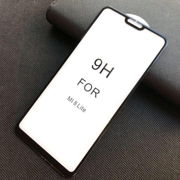 Защитное стекло 5D Premium 9H Full Glue на весь экран для Xiaomi Mi 8 Lite – Black