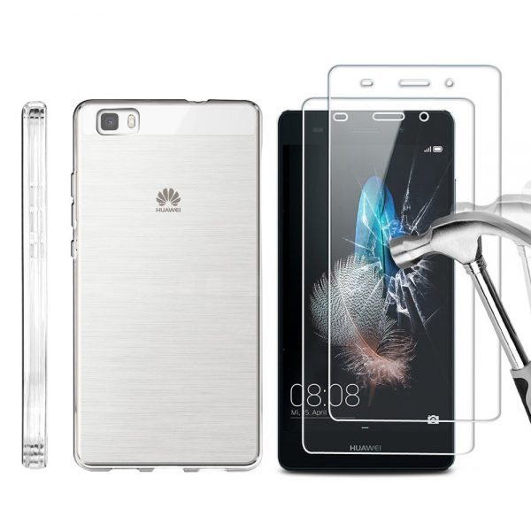 Защитное стекло 2.5D Ultra Tempered Glass для Huawei P8 Lite 2016 – Clear