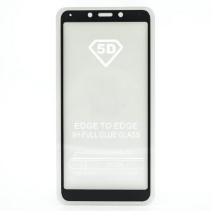 Защитное стекло 5D Full Glue Cover Glass на весь экран для Xiaomi Redmi 6 / 6A – Black