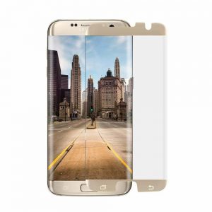 Защитное стекло 3D (5D) Full Glue Armor Glass на весь экран для Samsung Galaxy S7 Edge (G935) – Gold