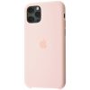 Оригинальный чехол Silicone Case с микрофиброй для Iphone 11 Pro – Pink sand