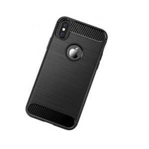 Cиликоновый TPU чехол Slim Series для Iphone X / XS (Черный)