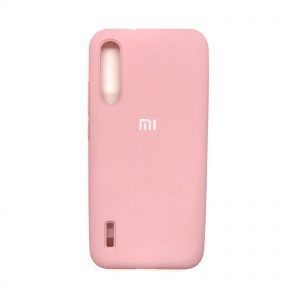 Оригинальный чехол Silicone Cover 360 с микрофиброй для Xiaomi Mi A3 / CC9e (Розовый)