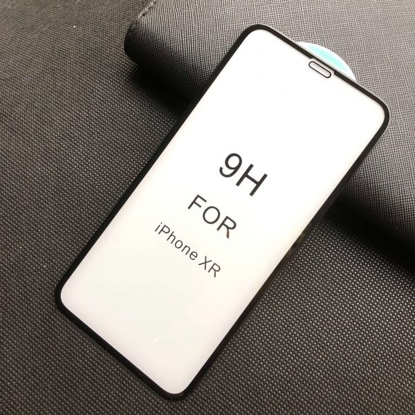 Защитное стекло 5D Premium 9H Full Glue на весь экран для Iphone XR / 11 – Black