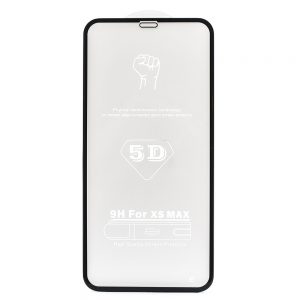 Защитное стекло 5D Premium Full Glue на весь экран для Iphone XS Max / 11 Pro Max – Black