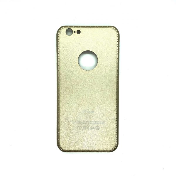 Пластиковый чехол (накладка) для Iphone 6 / 6s (Золотой)