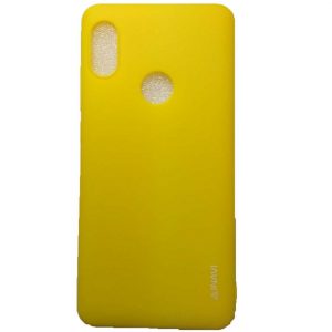 Матовый силиконовый TPU чехол для Xiaomi Redmi Note 5 / 5 Pro (Желтый)