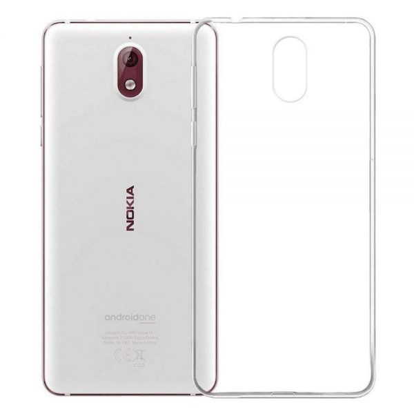 Прозрачный силиконовый TPU чехол для Nokia 3.1