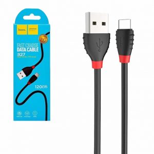 Кабель Hoco X27 Excellent charge USB to Type-C 2.4A (1.2м) – Black