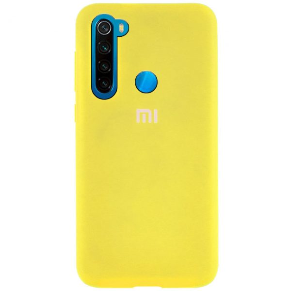 Чохол Silicone Cover для Xiaomi Redmi Note 8T Жовтий / Yellow