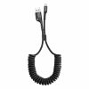 Кабель Baseus Fish Eye Spring Data Lightning Cable 2A (1м) – Black