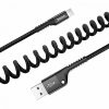 Кабель Baseus Fish Eye Spring Data Lightning Cable 2A (1м) – Black 31025