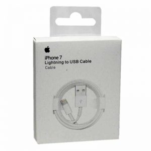 Дата — кабель Apple Lightning to USB A quality in box IPhone 7 (1м) — Белый