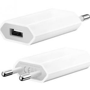 Сетевое зарядное устройство Apple quality А 1USB 1A – White