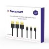 Кабель Tronsmart MUPP1 Premium 3 pcs USB to MicroUSB (1м) – Black 31336