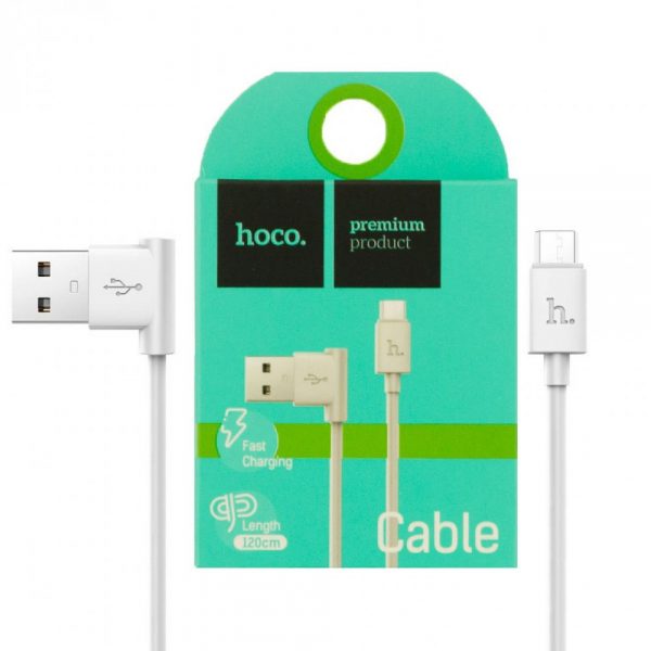 Кабель Hoco UPM10 MicroUSB 2A (1.2м)- White