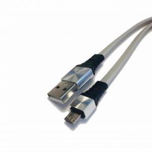 Кабель Aspor A-158 USB to MicroUSB 2.4A (1.2м) – Белый