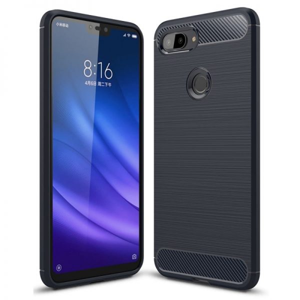 Cиликоновый TPU чехол Slim Series  для  Xiaomi Mi 8 Lite / Mi 8 Youth (Mi 8X) – Черный