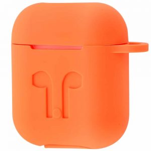 Чехол для наушников Silicone Case для Apple Airpods – Orange